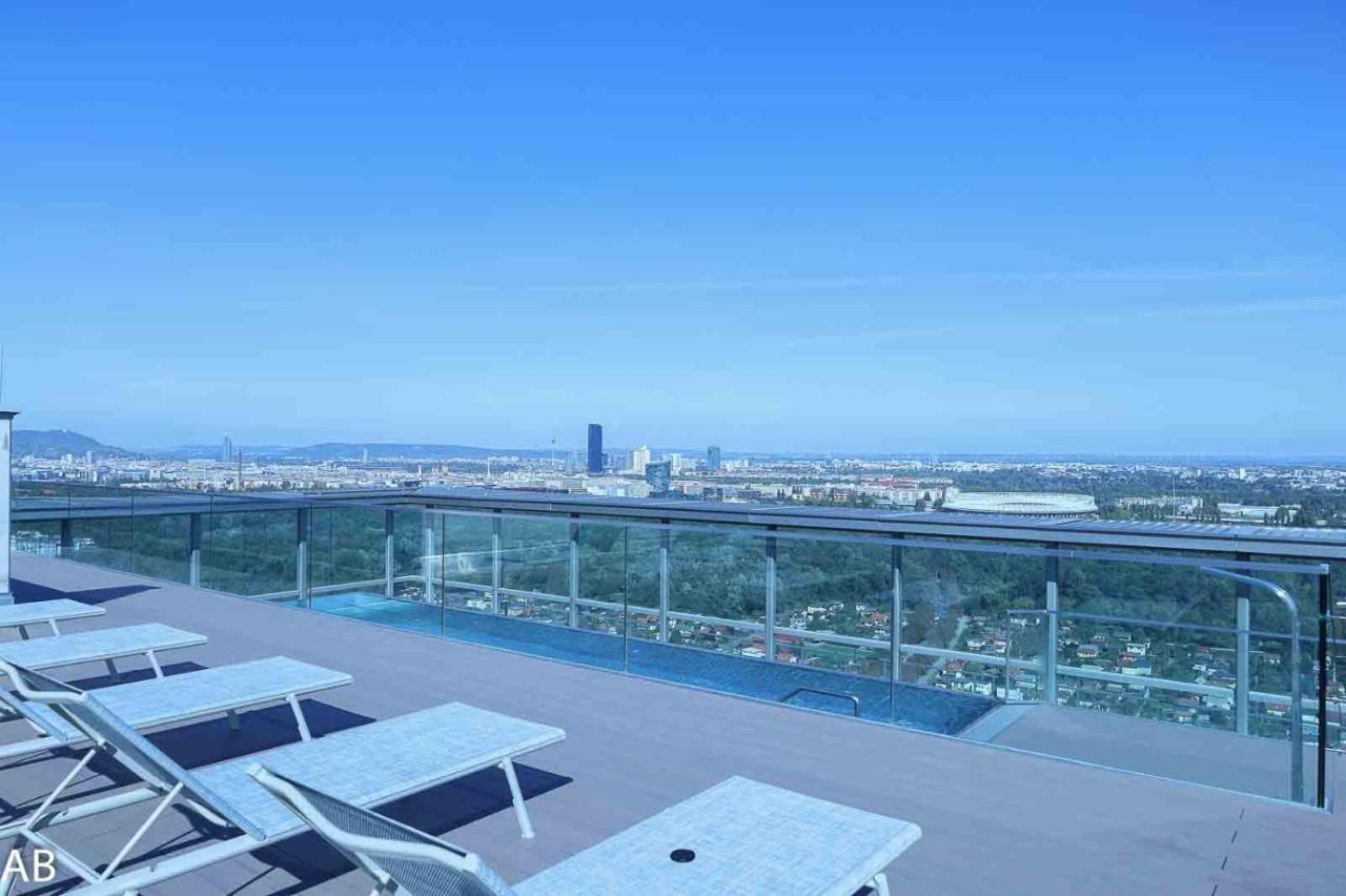 Superior Apartment & Rooftop Pool Wiedeń Zewnętrze zdjęcie